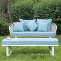 Outdoor-Balkon-Patio-Möbel-Sofa-Set